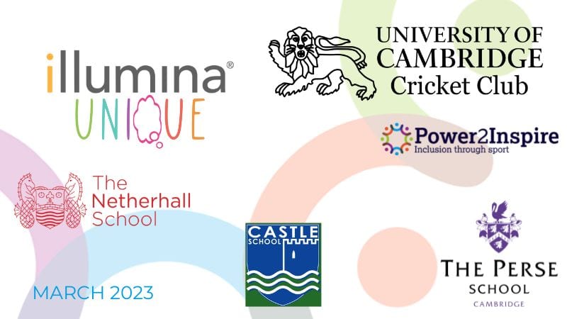People involved in inclusive sports from corporates, university and schools across Cambridge