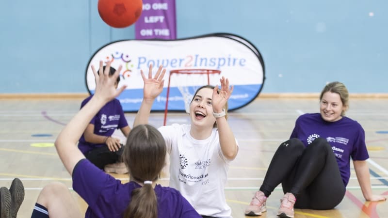 Seated netball is inclusive fun for everyone